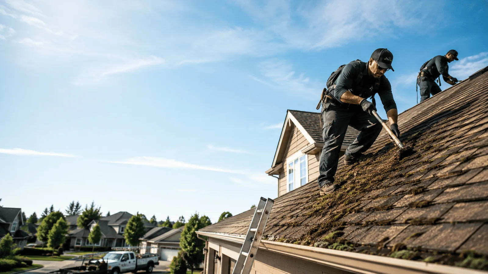 Roof Moss Removal in Troy, MI near me